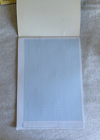 Turkuaz A4 Teknik Resim Kağıdı Milimetrik - Görsel 2