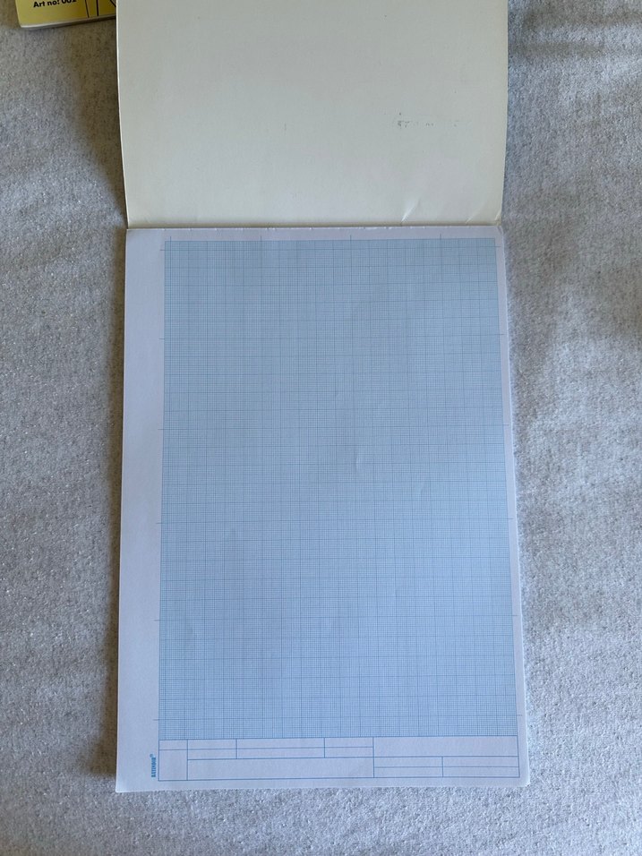 Turkuaz A4 Teknik Resim Kağıdı Milimetrik - Görsel 2