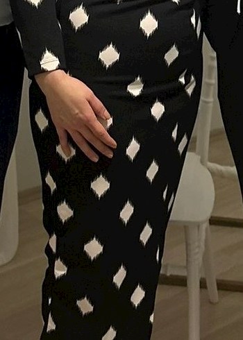 Şık likralı elbise - Görsel 4