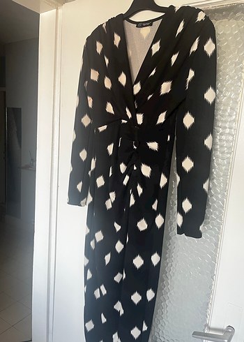 Şık likralı elbise - Görsel 6