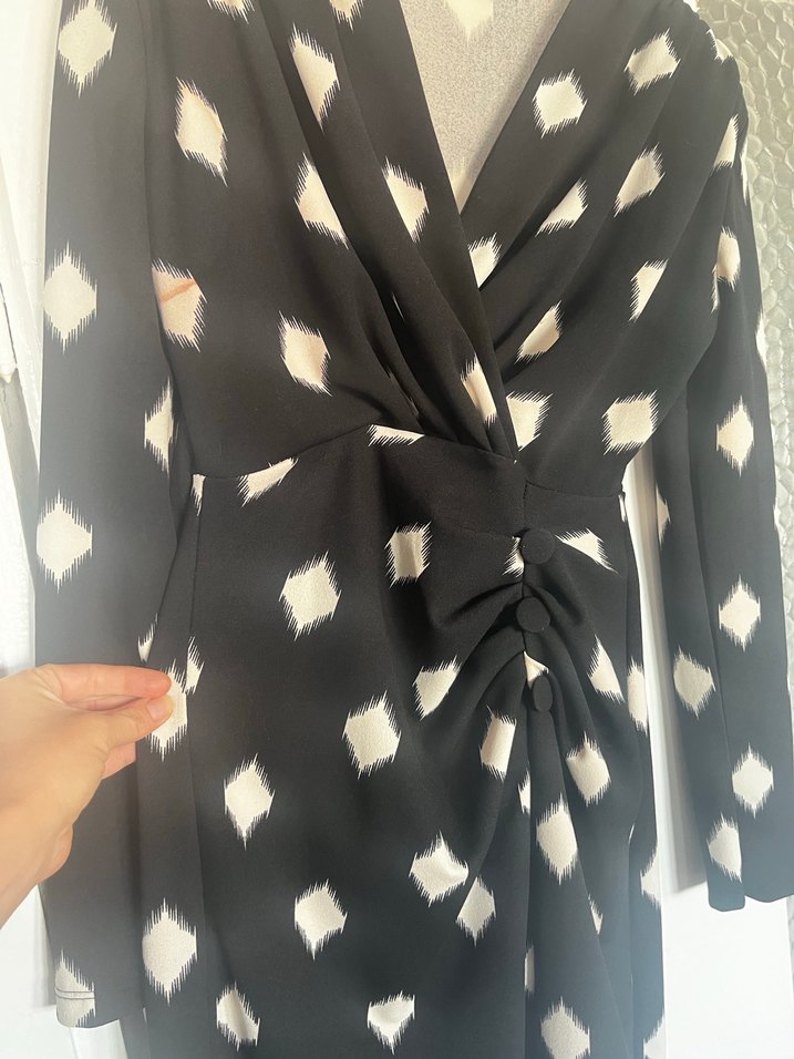 Şık likralı elbise - Görsel 2