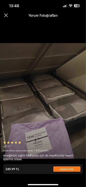 Baza altı dolap içi toparlayıcı hurç 3 adet - Görsel 7