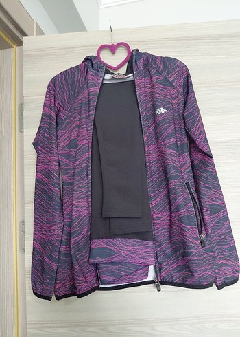 Mor Desenli spor eşortman takımı - Görsel 2