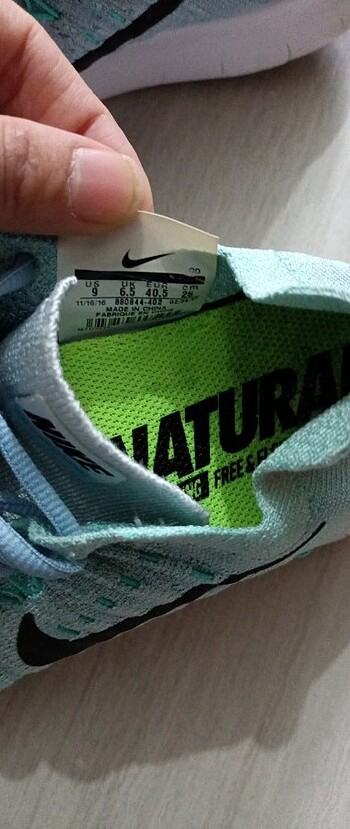 38,5 Beden mavi Renk Nike Spor ayakkabı 