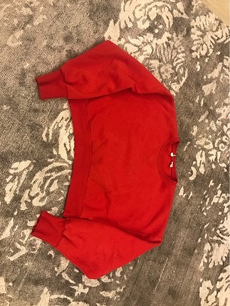 KIRMIZI CROP SWEAT