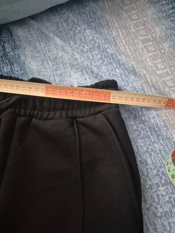 Siyah Kadın Rahat Kesim Pantolon-Eşofman - Görsel 5