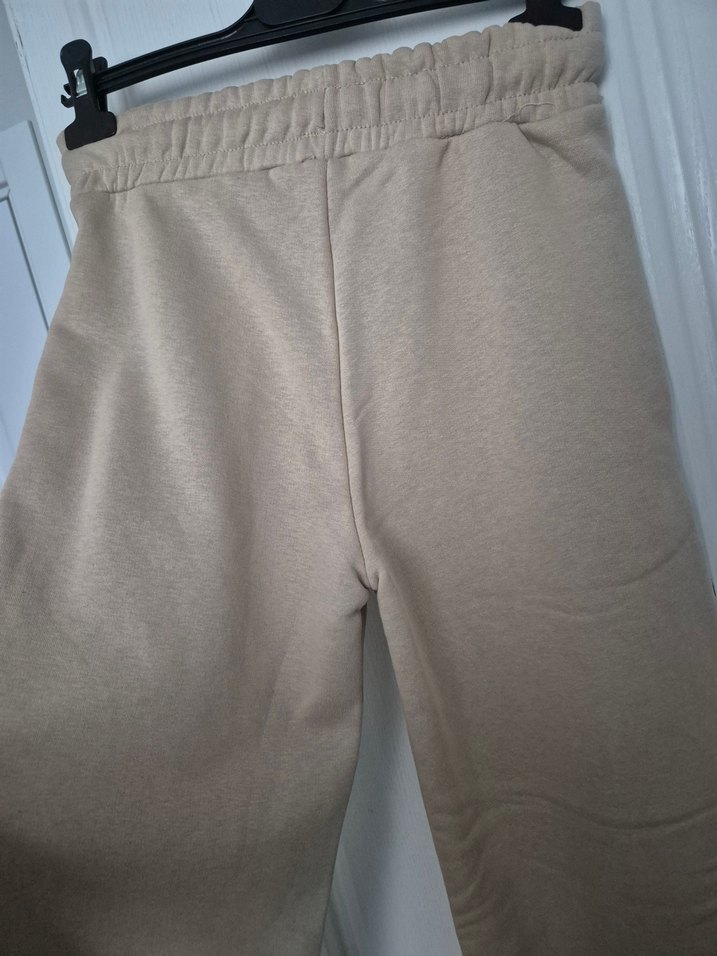 Bej Rahat Kesim Kadın Eşofman Altı - Görsel 3