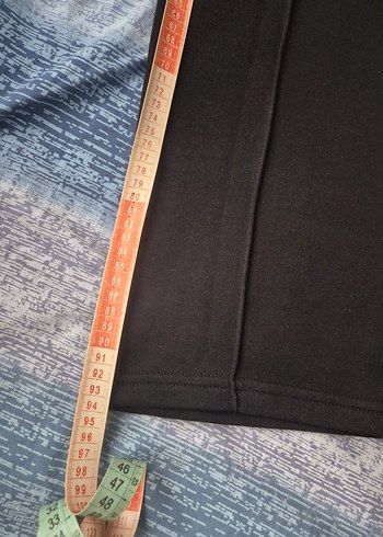 Kadın Lacivert Klasik Kesim Pilili Kumaş Pantolon - Görsel 5