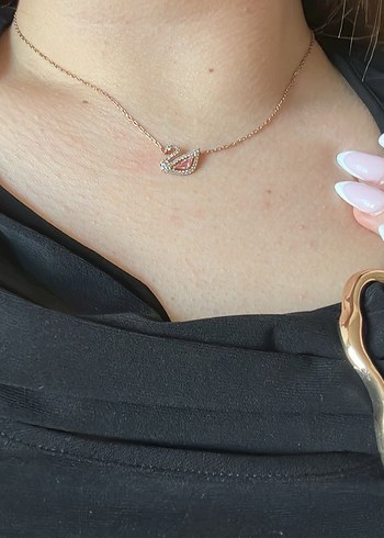  Beden Orjinal Swarovski Kolye