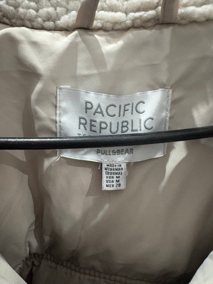 Gri Peluş Detaylı Kadın Kışlık Ceket - Görsel 4