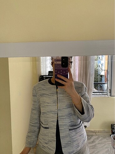 LC Waikiki LCW Desenli Blazer Ceket