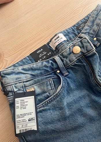 Mavi Jeans Kadın Mavi Denim Regular Fit Kot Pantolon