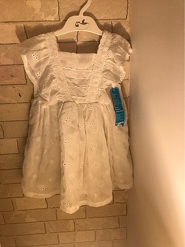 Lcw bebek beyaz fistolu elbise