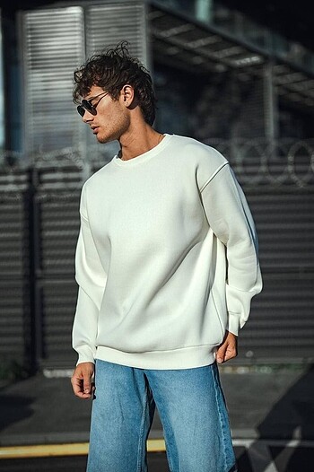 YENİ SEZON BASİC OVERSİZE SWEAT