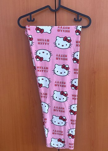 Pembe Hello Kitty Baskılı pijama takımı - Görsel 2