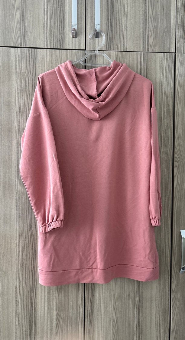 Rahat Kesim Pembe Kadın Eşofman Altı ve üstü - Görsel 2