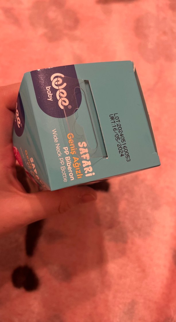 Wee Baby Safari Geniş Ağızlı PP Biberon 250ml - Görsel 3