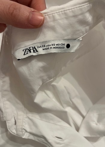 Pamuklu Beyaz Uzun Kollu Gömlek - Görsel 6