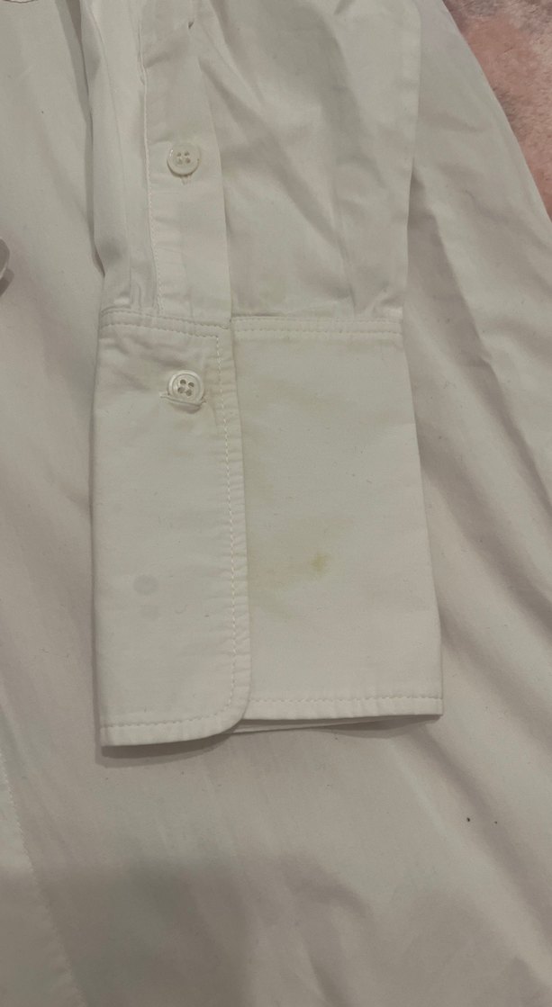 Pamuklu Beyaz Uzun Kollu Gömlek - Görsel 3