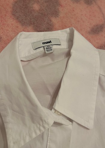 Beyaz Pamuklu Uzun Kollu Gömlek - Görsel 3