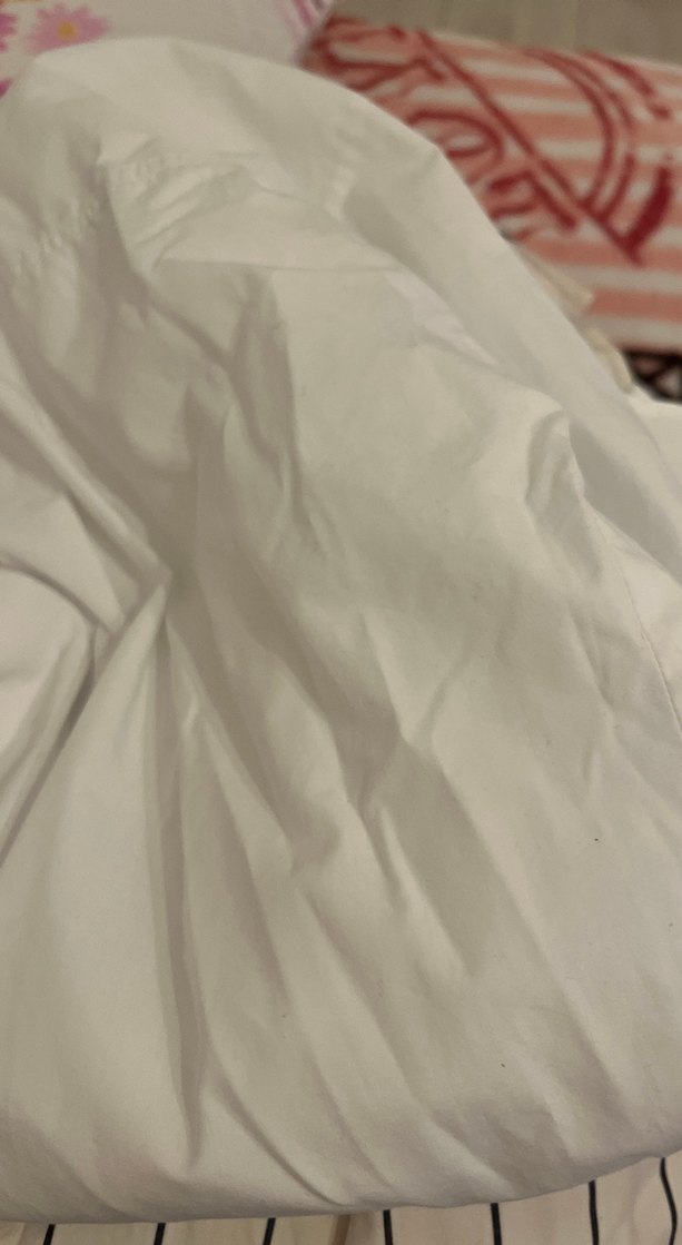 Beyaz Pamuklu Uzun Kollu Gömlek - Görsel 5