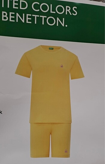 Şortlu pijama takımı