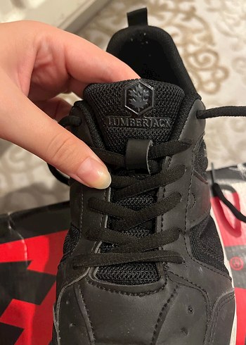 39 Beden siyah Renk Lumberjack Kadın Sneakers