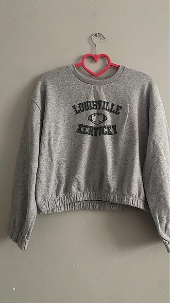 LC Waikiki Kız çocuk crop sweatshirt