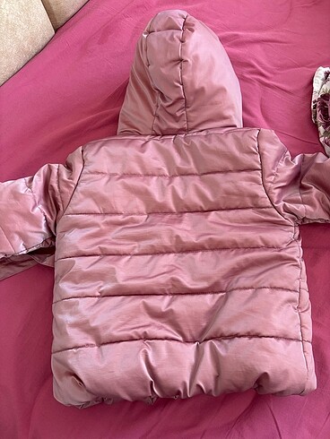 24-36 Ay Beden pembe Renk Kız çoçuk mont