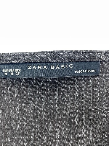 m Beden gri Renk Zara Kısa Elbise %70 İndirimli.