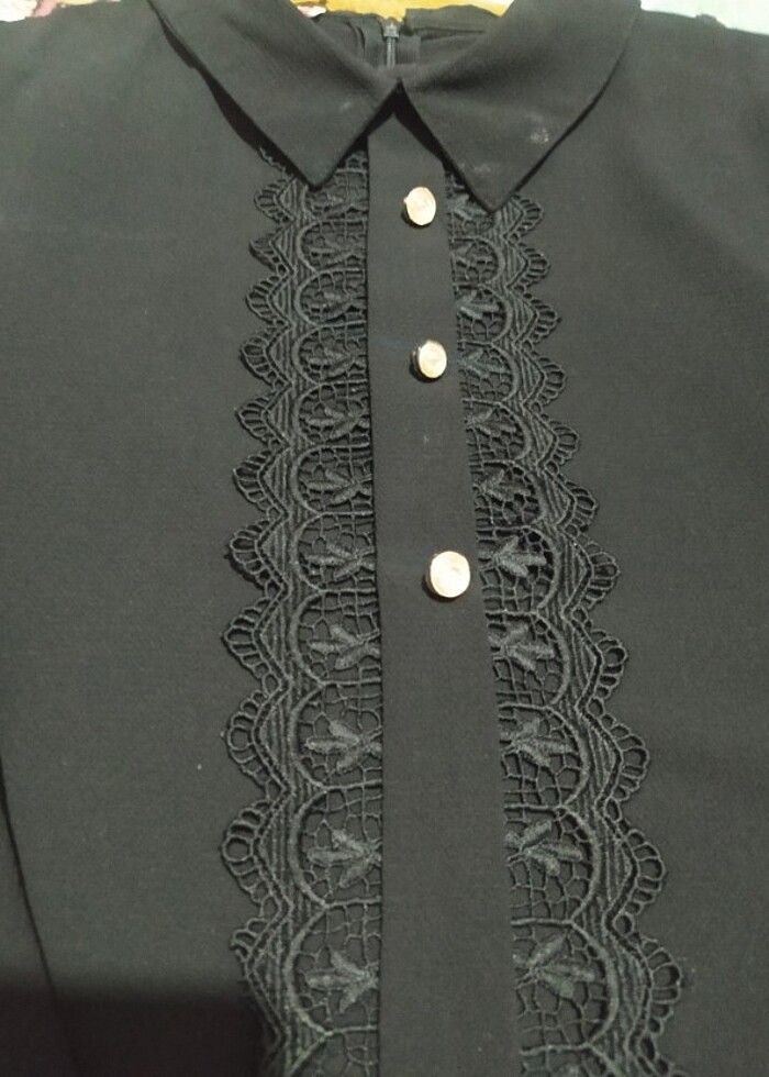 Gömlek önü işlemeli fotoğrafta göründüğünden daha güzel  - Görsel 2