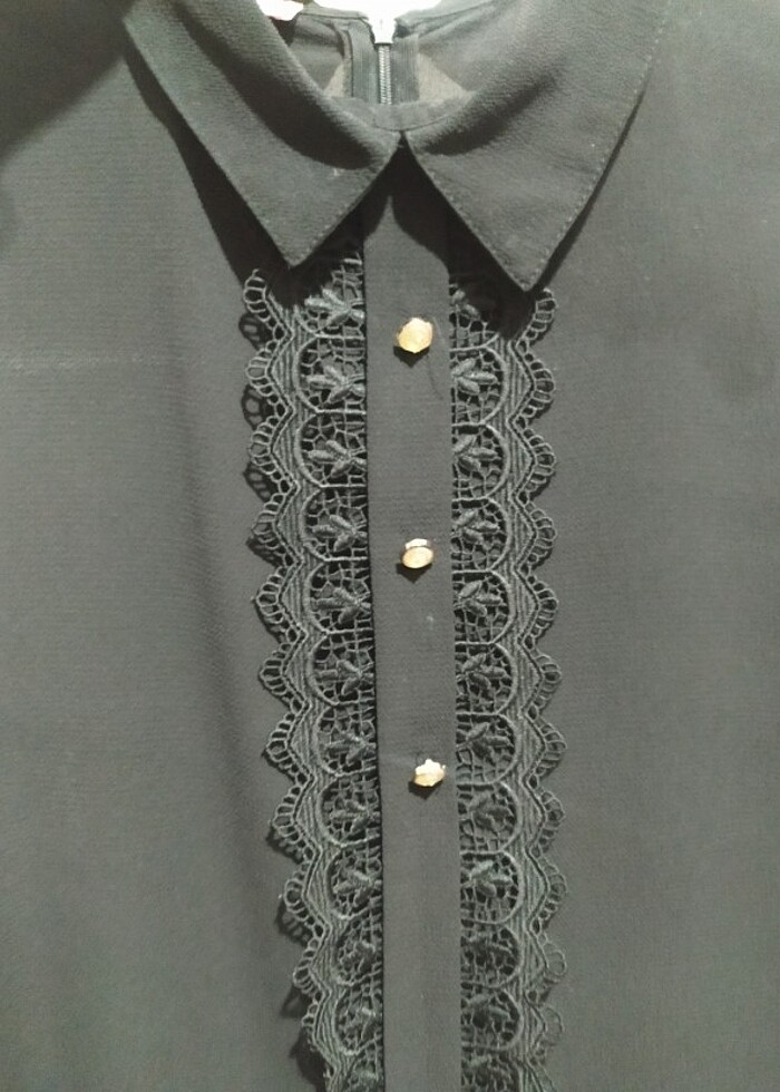 Gömlek önü işlemeli fotoğrafta göründüğünden daha güzel  - Görsel 4