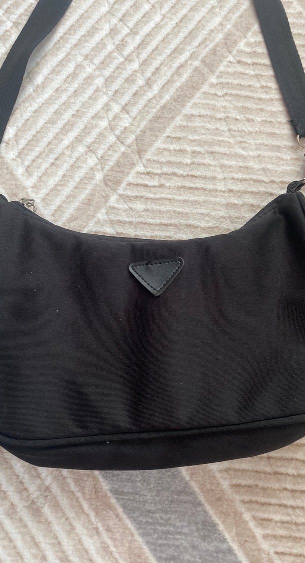 Siyah Kemerli Kadın Çanta - Görsel 2