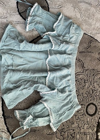 Kayık Yaka Bluz - Görsel 3