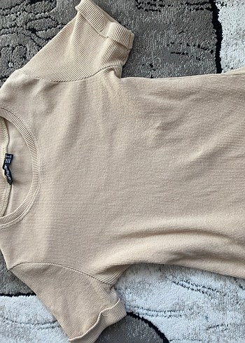 Bej Crop - Görsel 3