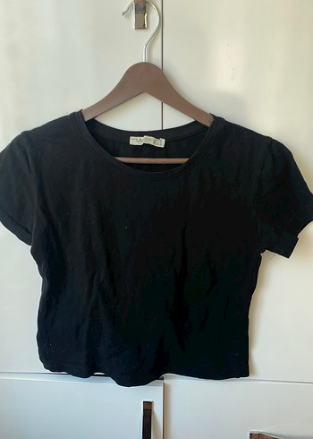 Siyah Crop - Görsel 2