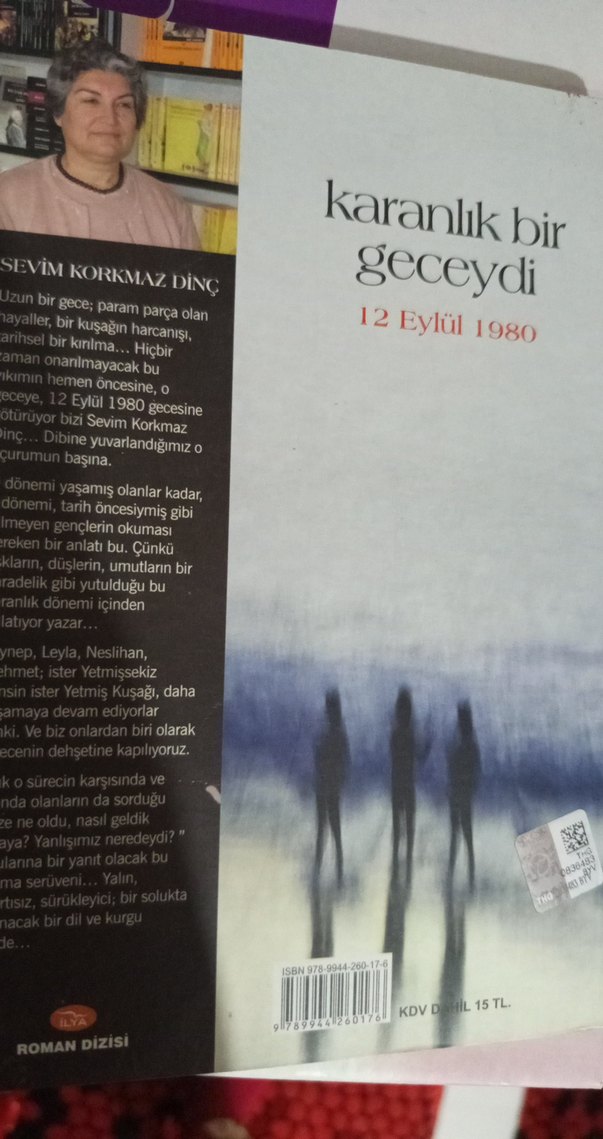 Karanlık Bir Geceydi 12 Eylül 1980 - Sevim Korkmaz Dinç - Görsel 2