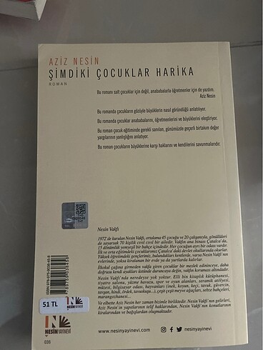  Aziz Nesin / şimdiki Çocuklar Bir Harika