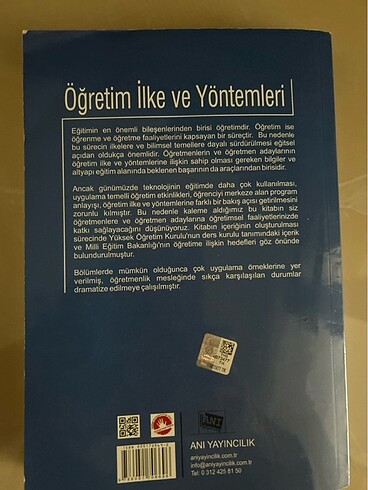 Öğretim Yöntem ve Teknikleri