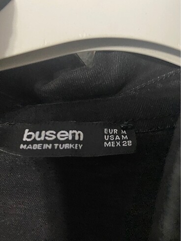 38 Beden Siyah kot ceket