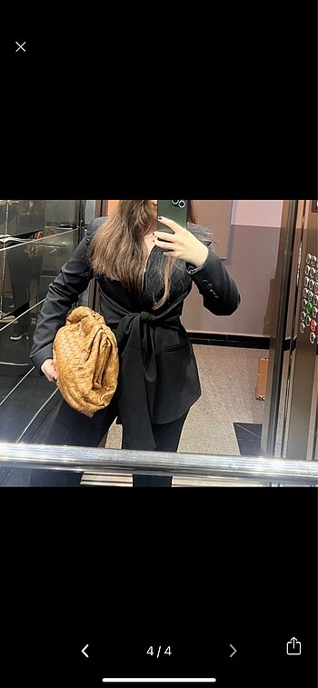 m Beden siyah Renk Blazer ceket