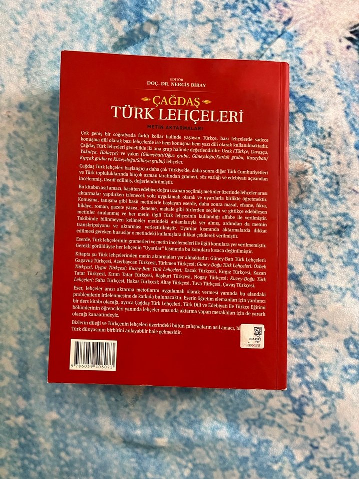Çağdaş Türk Lehçeleri Kitabı - Görsel 2