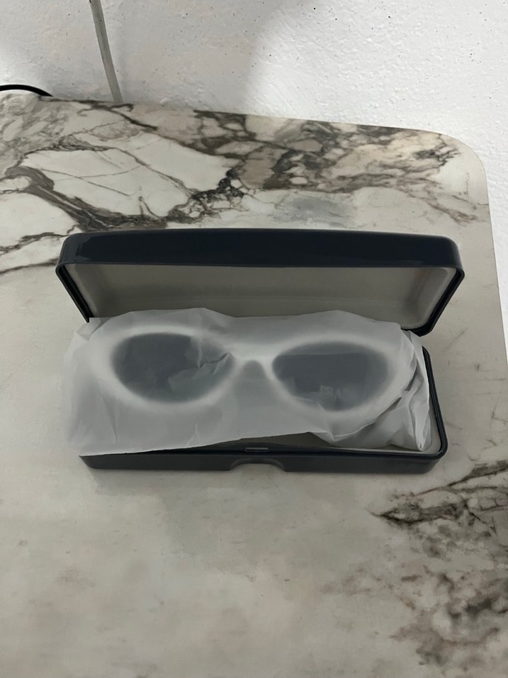 Prada Beyaz Kadın Güneş Gözlüğü - Görsel 5