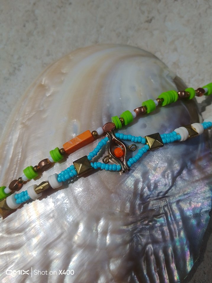 Renkli Boncuklu Bohem Kadın Bileklik - Görsel 2