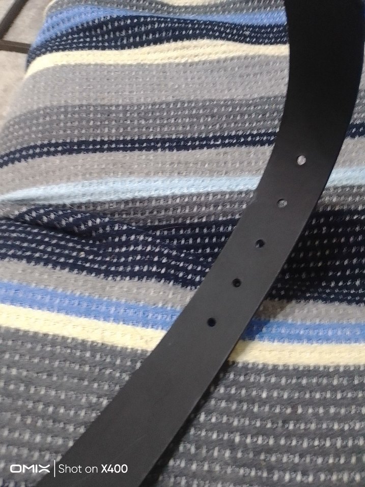 Siyah  Erkek çocuk Kemer Kafatası Detaylı - Görsel 3