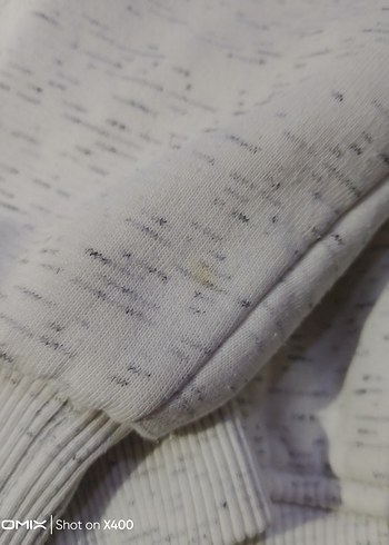 Kız Çocuk Beyaz Kapüşonlu Fermuarlı Ceket - Görsel 7