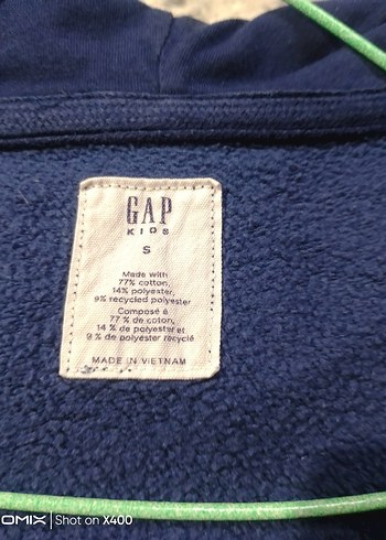 Erkek Çocuk Mavi Kamuflaj Fermuarlı Sweatshirt - Görsel 5