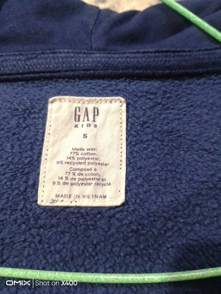 Erkek Çocuk Mavi Kamuflaj Fermuarlı Sweatshirt - Görsel 5