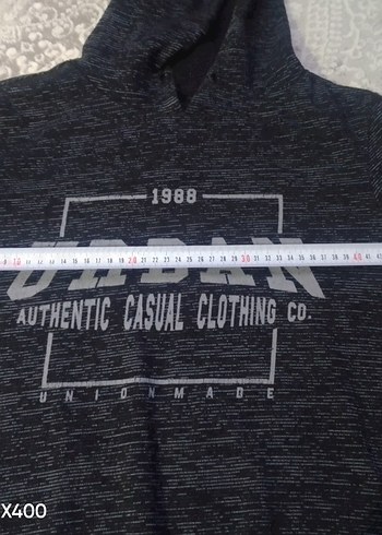 Kapüşonlu Erkek Çocuk Gri Sweatshirt - Görsel 5