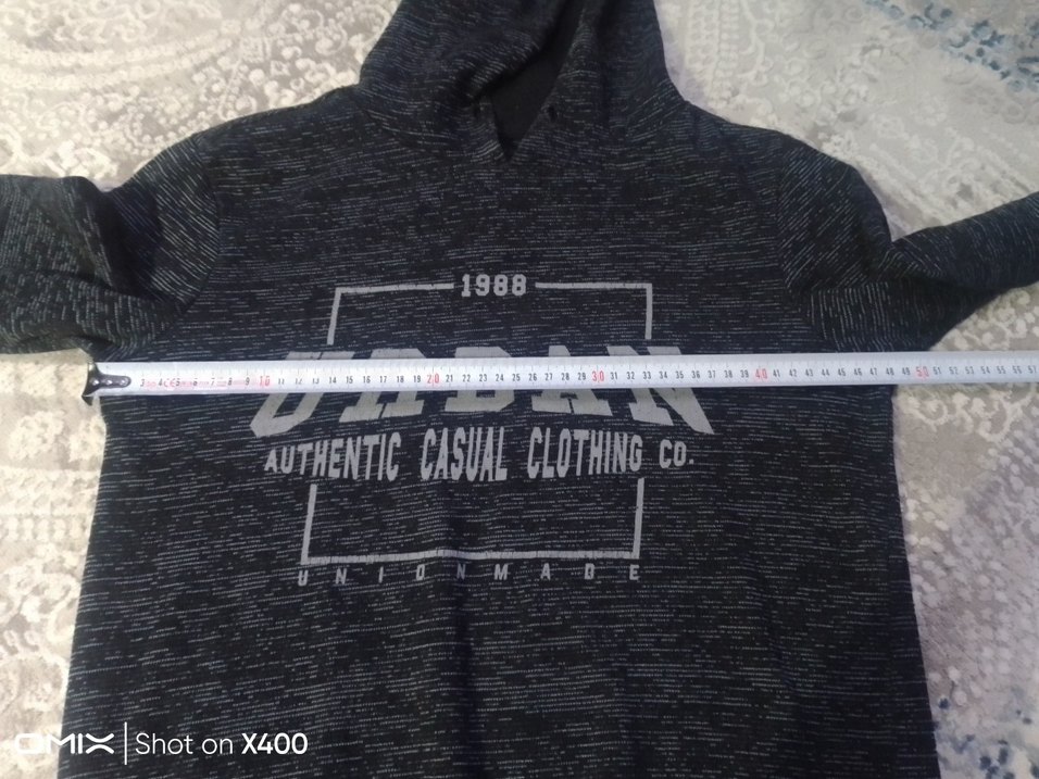 Kapüşonlu Erkek Çocuk Gri Sweatshirt - Görsel 5